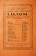 Praha-Žižkov, Jednota žen a dívek, Liliom - plakát, 1926