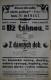 Praha-Holešovice, Beseda Tyl, Už táhnou, Z dávných dob - plakát, 1907