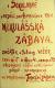 Žiželice, Tyl, Mikuášská zábava - plakát, 1921