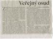 Louny, železná opona Zd. Sýkory, čl. Ivan Matějka, Veřejný osud, Literární noviny 21.7.2011, s. 10