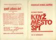 Mašťov, Divadelní studio Osvětové besedy, Když město spí - program, 1988