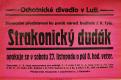 Luže, Jaroslav, Strakonický dudák - plakát, 1926