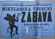 Vitiněves, SDO, Mikulášská zábava - plakát, 1926