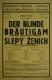 Praha-Bohnice, Lidové divadlo, Slepý ženich - plakát, 1944
