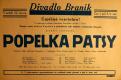 Praha-Braník, SDO, Popelka Patsy  - plakát, 1931