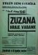 Polička, Ochotníci, Zuzana hraje vabank - plakát, 1940