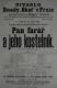 Praha-Nové Město, Beseda Okoř, Pan farář a jeho kostelník - plakát,  1901 