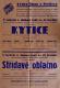 Polička, KP soutěžních her pro JH, Kytice - Střídavě oblačno - plakát, 1948