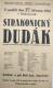 Sudoměřice u Bechyně, Sokol, Strakonický dudák - plakát, 1932