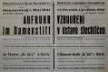 Pardubice, SDO, Vzbouření v ústavu šlechtičen - plakát, 1941