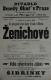Praha-Nové Město, Beseda Okoř, Ženichové - plakát, 1901