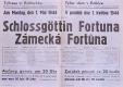 Polička, Tyl, Zámecká fortuna - plakát, 1944