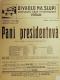 Divadlo Na Slupi, Paní presidentová - plakát, 1926