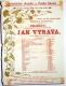 Česká Skalice, Ochotnické divadlo, Jan Výrava,1899 - plakát, 30výročí nového jeviště