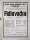 Chudenice, SDO Tyl, Fidlovačka – plakát, 1950
