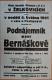 Želkovice, MNS, MOK, Podnájemník paní Bernáškové - plakát, 1941