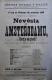 Polička, Ochotníci, Nevěsta z Amsterodamu - plakát, 1898