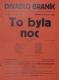 Praha-Braník, SDO, To byla noc - plakát,1925