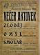 Hroubovice, Klicpera, Kniha plakátů, Večer aktovek - plakát, 1949