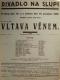 Divadlo Na Slupi, Vltava věnem - plakát, 1929