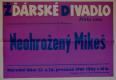 Žďár nad Sázavou, Dětská divadelní scéna, Neohrožený Mikeš - plakát, 1963