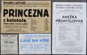 Prostějov, PAMÁTNÍK o div. činnosti J. Zlámala, Lutinov a Orel - programy
