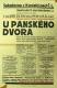 Kostelec nad Černými Lesy, Sokol, U panskéhoo dvora - plakát, 1940