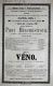 Nové Benátky (Benátky n. J.), Divadelní ochotníci, Paní Mincmistrová - Věno - plakát, 1888