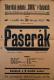 Bašnice, Sokol, Pašerák - plakát, 1923