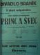 Praha-Braník, SDO, Princ a švec - plakát, 1926