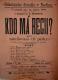 Radim, Spolek divadelních ochotníků, Kdo má Gegii? - plakát, 1884
