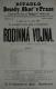 Praha-Nové Město, Beseda Okoř, Rodinná vojna - plakát, 1901