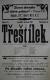 Praha-Holešovice, Beseda Tyl, Třeštílek - plakát, 1907