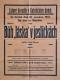 Prostějov, Lidové divadlo v Katolickém domě, Bůh, láska v jesličkách - plakát, 1912