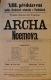 Pardubice, SDO, Archa Noemova - plakát, 1894