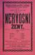 Holice, Klicpera, Nervosní ženy - plakát, 1898