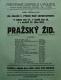 Polička, Ochotníci, Pražský žid - plakát, 1923