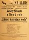 Praha-Nové Město, Vzděl. sbor vyšehradský, Divadlo Na Slupi, Lázně Zázračná voda - plakát, 1933