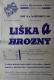 Polička, DS JKP Vysočina, Liška a hrozny - plakát, 1962