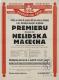 Opava, Čech, Nelidská macecha - plakát, 1929