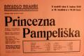Praha-Braník, SDO, Princezna Pampeliška - plakát, 1949