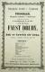 Němčice, SDO, Faust druhý aneb Jak se krotějí zlé ženy - plakát, 1873