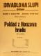 Praha-Nové Město, Vzděl. sbor vyšehradský, Divadlo Na Slupi, Poklad z Honzova hradu - plakát, 1935