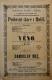 Polička, Ochotníci, Poštovní štace v Hulči - Věno - Damoklův meč - plakát, 1871