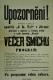 Jičín, Tyl, Krásná Dišperanda - plakát, 1923