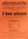 Praha-Nové Město, Divadlo Na Slupi, O lhavé princezně - plakát, 1939