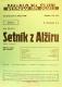 Praha-Nové Město, Divadlo Na Slupi, Setník z Alžíru - plakát, 1938