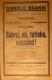 Praha, Umělecký soubor Richarda Branalda, Zahraj mi, tatínku, naposled!, v Divadle Braník - plakát, 1928