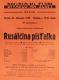Praha-Nové Město, Divadlo Na Slupi, Rusálčina píšťalka - plakát, 1939