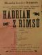 Dětenice, Občanská beseda, Hadrián z Římsů - plakát, 1897